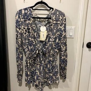 OwlFish Romper NWT